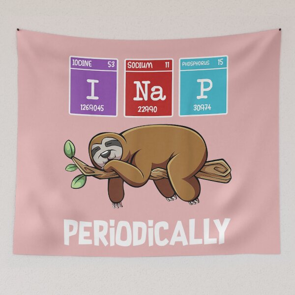 Item preview, I Nap Periodically Animal Sloth designed and sold by Yenbinh.
