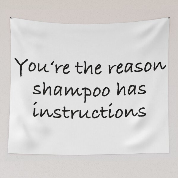 Aperçu de l'œuvre Instructions de shampooing insulte créée et vendue par UncleIroh2.