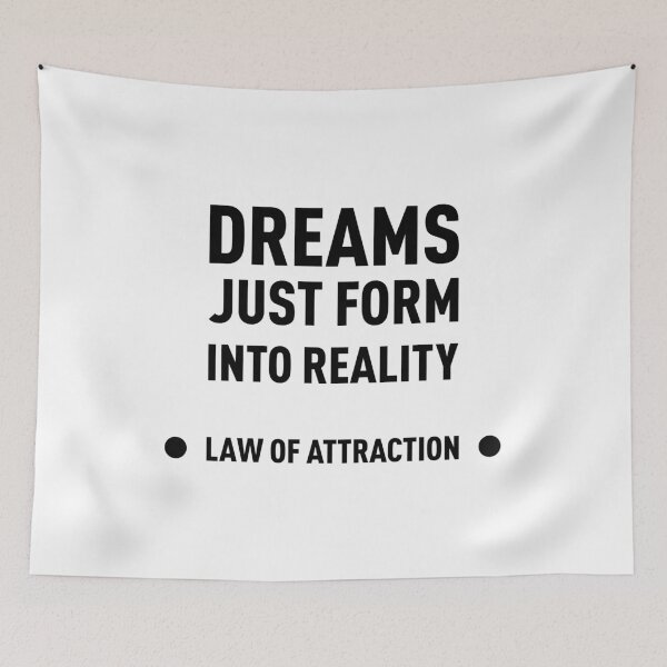 Item preview, Dreams Just Form Into Reality *Law Of Attraction* designed and sold by FilipeFerreira.