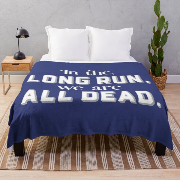Item preview, In the long run, we are all dead (Navy Blue) designed and sold by squishyrainbow.