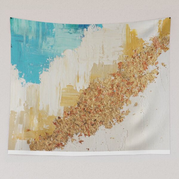 Item preview, Abstract art beach designed and sold by mikopinsigne.