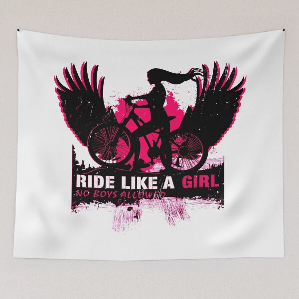 Item preview, Ride Like A Girl designed and sold by TheInsanely.