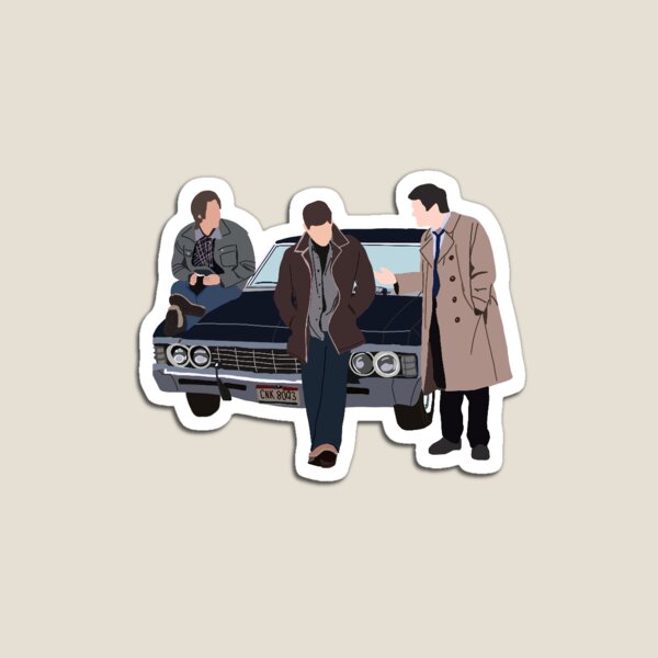 Dean Winchester Sticker SUPERNATURAL – Mitgard Store