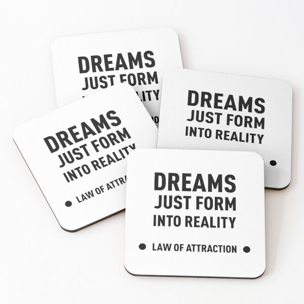 Item preview, Dreams Just Form Into Reality *Law Of Attraction* designed and sold by FilipeFerreira.