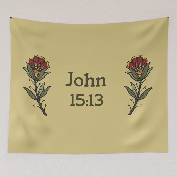 Item preview, John 15:13 designed and sold by sandpiperstudio.