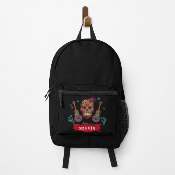 Vista previa del artículo con la obra «La suerte me sonríe Luck smiles on me dia de los muertos», diseñado y vendido por Camelot71.
