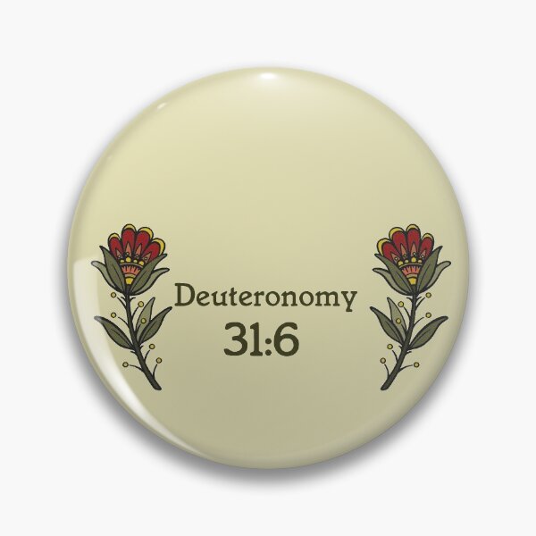 Item preview, Deuteronomy 31:6 designed and sold by sandpiperstudio.