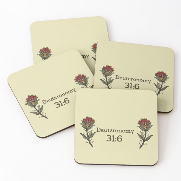Item preview, Deuteronomy 31:6 designed and sold by sandpiperstudio.