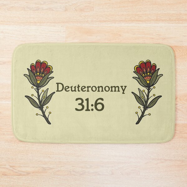 Item preview, Deuteronomy 31:6 designed and sold by sandpiperstudio.