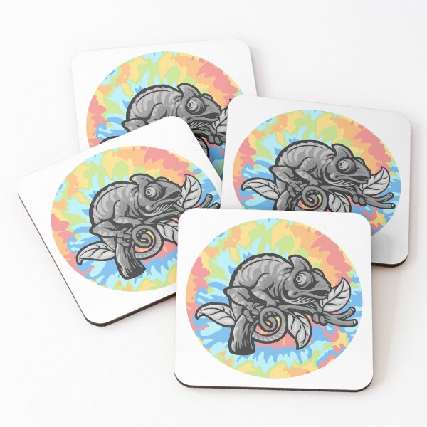Item preview, Tie Dye Chameleon  designed and sold by jenikahalsey.