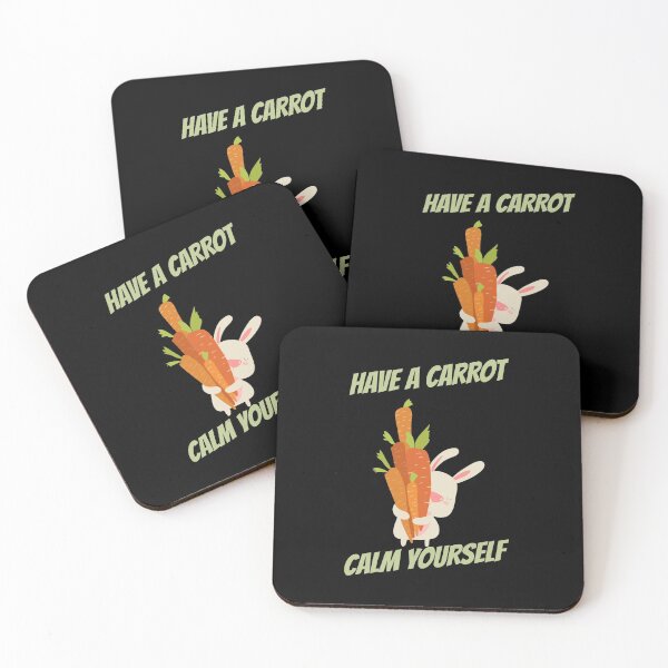 Item preview, Copy of Have A Carrot Calm Yourself Funny Vegan  designed and sold by PrintexDesigns.