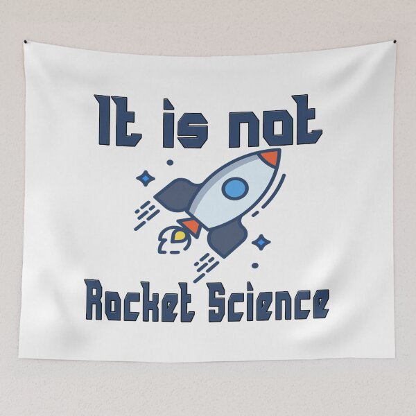 Item preview, It is not rocket science designed and sold by CreacionsMeraki.