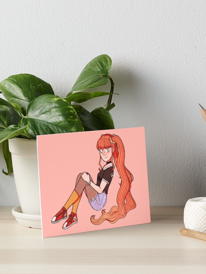 Casual Osana Najimi - Yandere Simulator Fanart Art Board Print for Sale by  Celine Aves