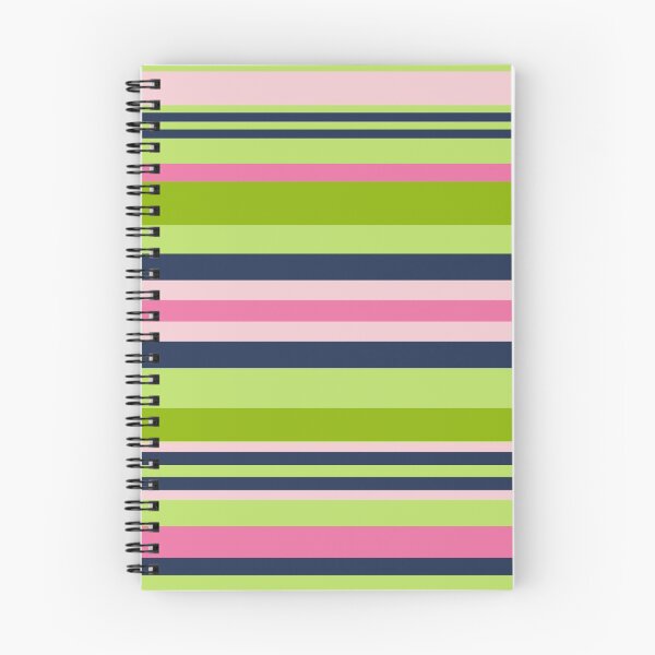 Item preview, Preppy Pink and Lime Stripe designed and sold by redwoodandvine.