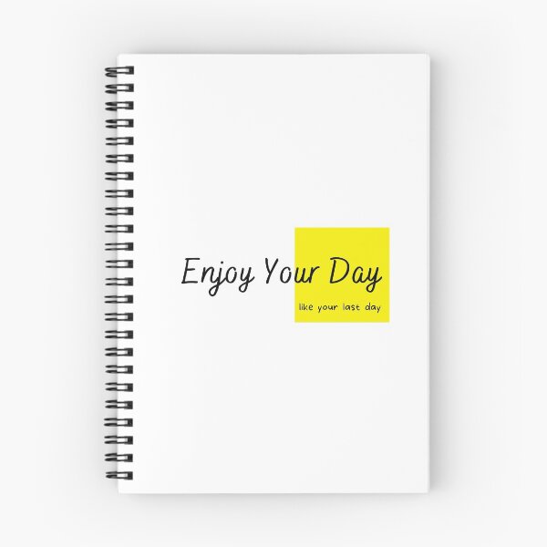 Item preview, enjoy your day Essential T-Shirt designed and sold by Justforeyou.