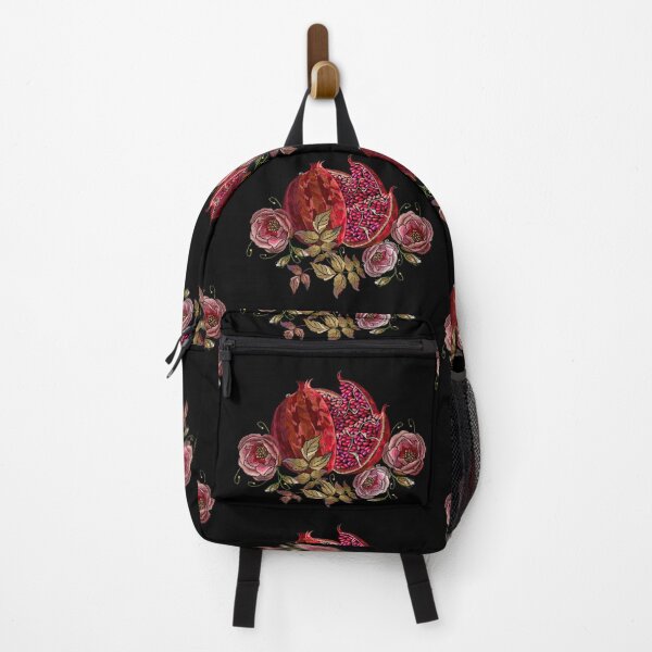 Item preview, Embroidery pomegranate and roses flowers designed and sold by matrioshka.