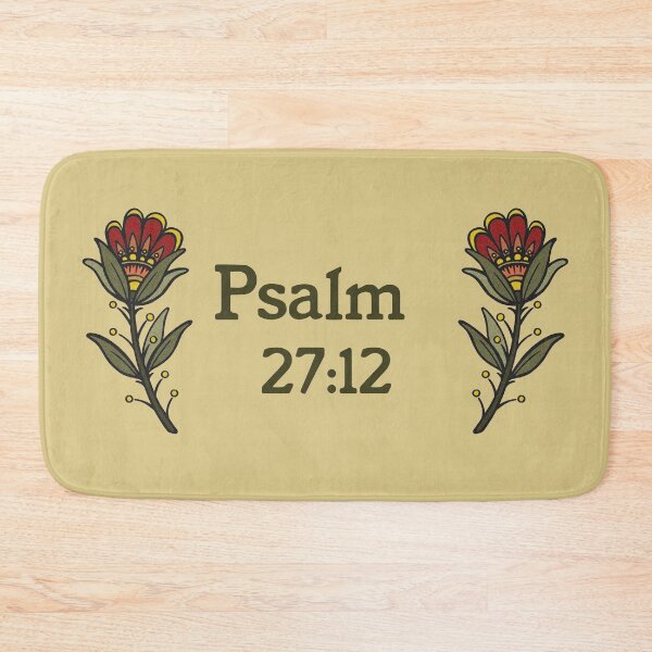 Item preview, Psalm 27:12 designed and sold by sandpiperstudio.