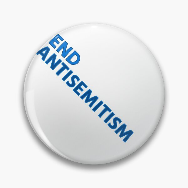 Item preview, End Antisemitism designed and sold by TheAntiHateShop.