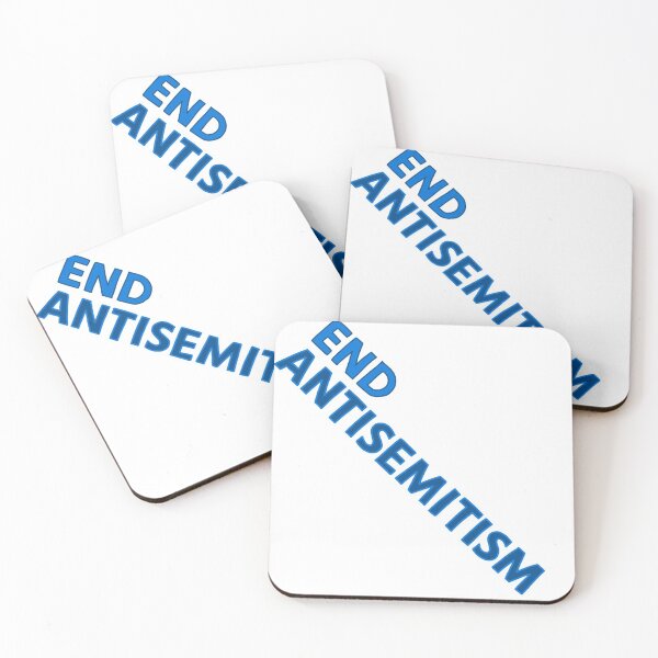 Item preview, End Antisemitism designed and sold by TheAntiHateShop.