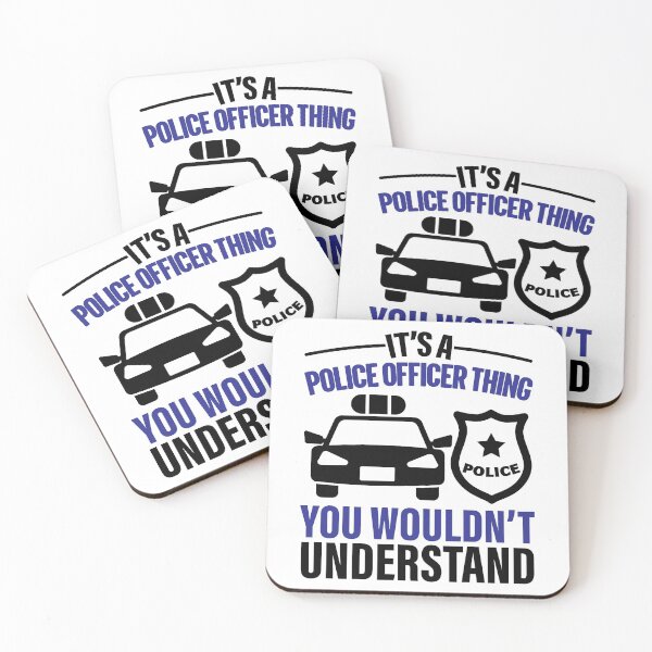 Item preview, It's A Police Officer Thing You Wouldn't Understand designed and sold by GravitiTees.