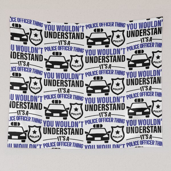 Item preview, It's A Police Officer Thing You Wouldn't Understand designed and sold by GravitiTees.