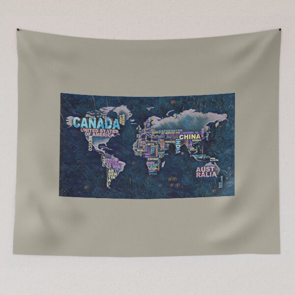 Item preview, World map 1 designed and sold by yudha2733.