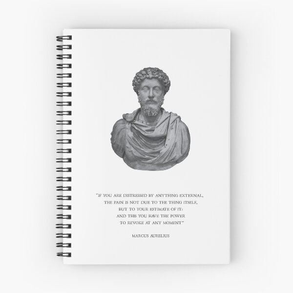 Item preview, Marcus Aurelius cita cartel imprimir estoicismo designed and sold by Chockahs.