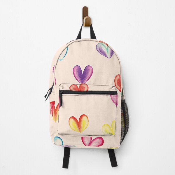 Item preview, heart multi color pattern designed and sold by cutecrazytshirt.