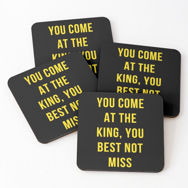 Item preview, Quote the wire: You come at the king you best not miss designed and sold by mycutepet.