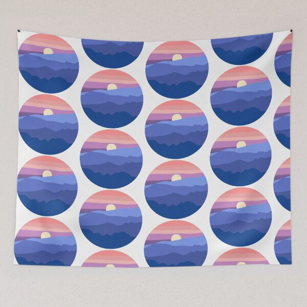 Item preview, Sunset with Hills designed and sold by Arexus.