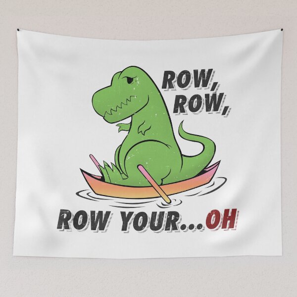 Item preview, Dinosaur T-Rex Row Row Row Your Oh designed and sold by TheInsanely.