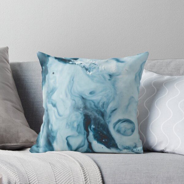 Item preview, Shades of Blue modern ink marble paper texture  designed and sold by earthtoaura.