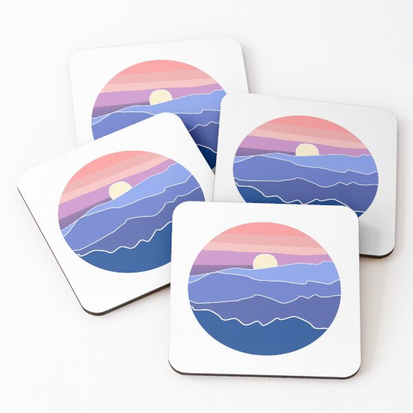Item preview, Sunset with Hills designed and sold by Arexus.