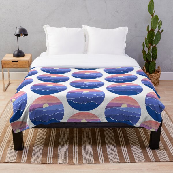 Aperçu de l'œuvre Coucher de soleil avec collines créée et vendue par Arexus.