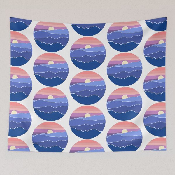 Item preview, Sunset with Hills designed and sold by Arexus.