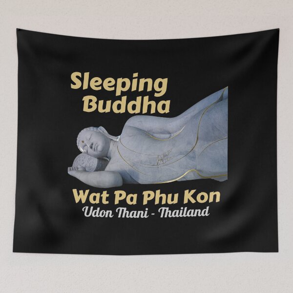 Item preview, Sleeping Buddha - Udon Thani, Thailand designed and sold by Scubaloppy.