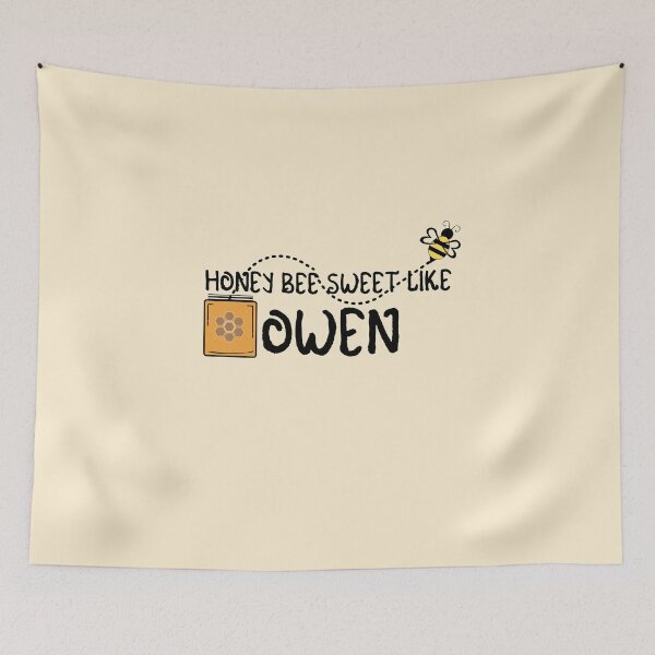 Item preview, HONEY BEE SWEET OWEN designed and sold by IzzyDee-Designs.