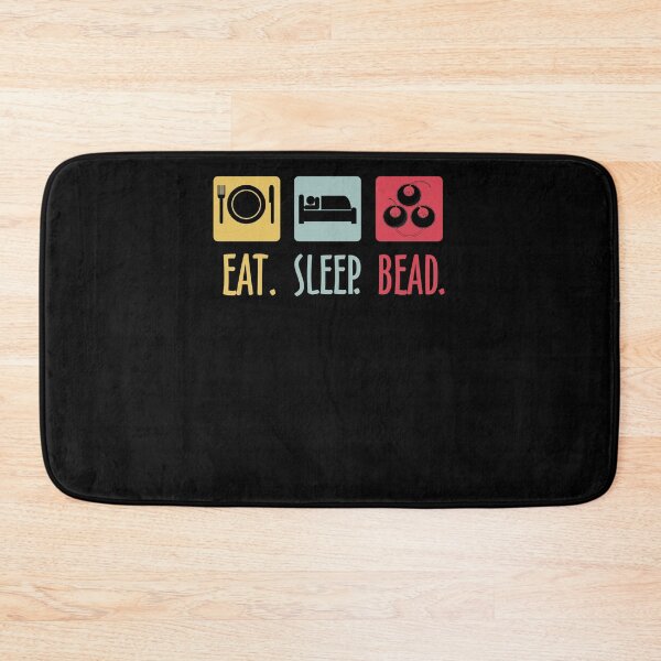 Item preview, Eat Sleep Bead Beadery Custom Jewelry Maker Beading Gift designed and sold by BaseStore.