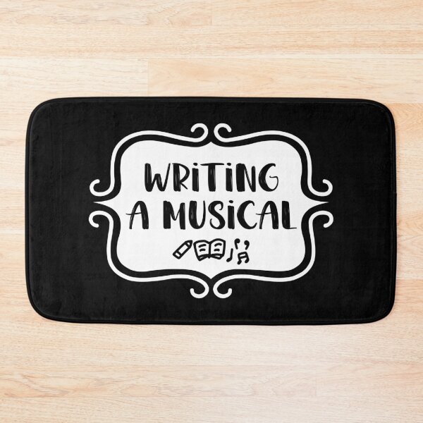Item preview, Writing a Musical - Vintage Typography designed and sold by TypoSomething.