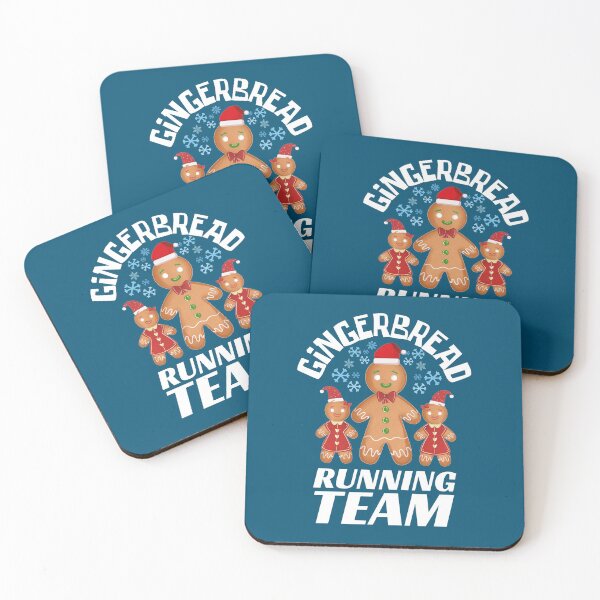 Item preview, Gingerbread Running Team designed and sold by Joy Poddar.