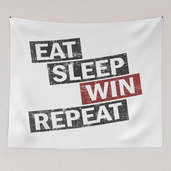 Artikelvorschau, Eat Sleep Win Repeat entworfen und verkauft von TheInsanely.