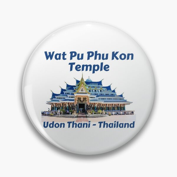 Item preview, Wat Pu Phu Kon - Udon Thani, Thailand designed and sold by Scubaloppy.