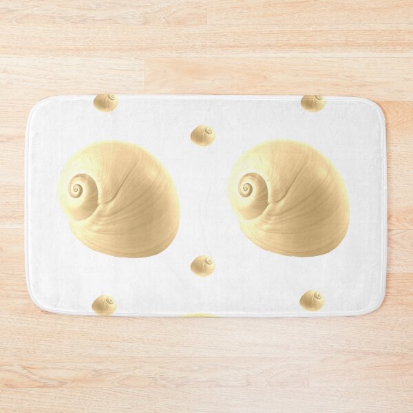 Item preview, Tan Shells on White designed and sold by AlteredAtelier.