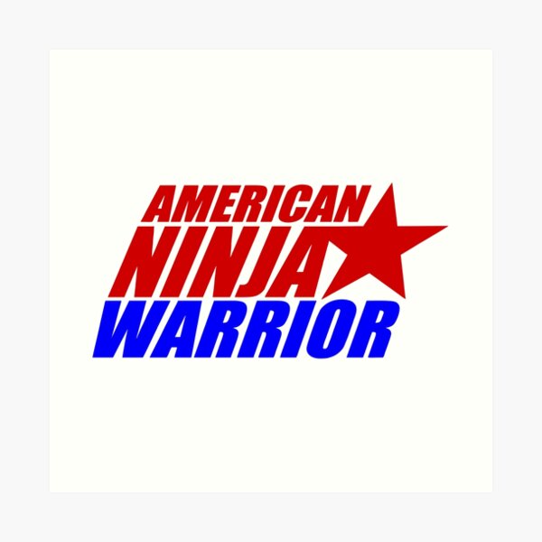 Download American Ninja Warrior Art Prints Redbubble