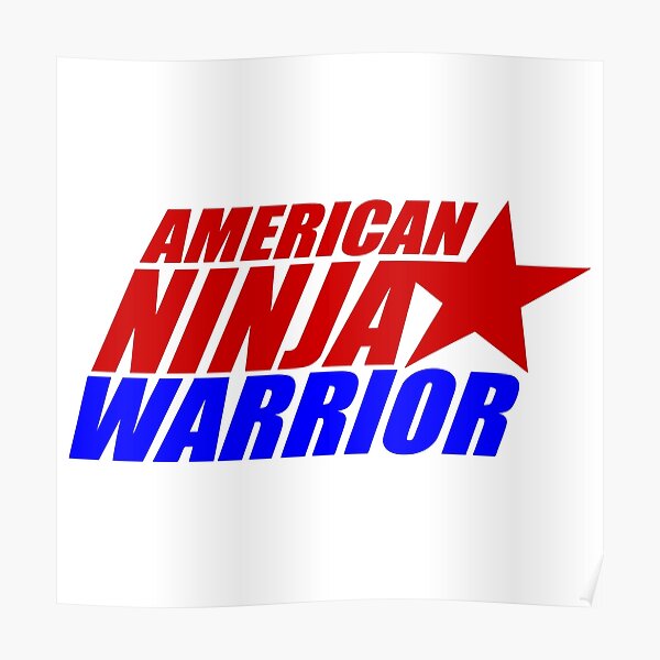 American Ninja Warrior Posters Redbubble