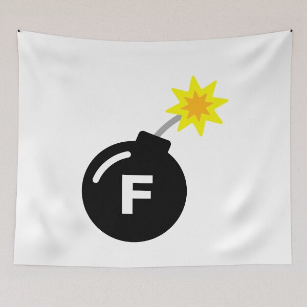 Item preview, F Bomb White designed and sold by MenMakeSammichs.