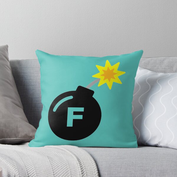 Item preview, F Bomb Light Blue designed and sold by MenMakeSammichs.