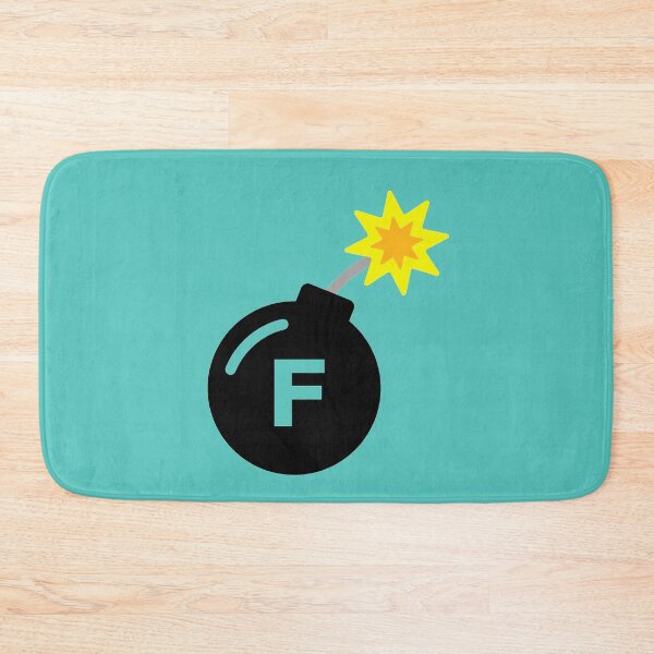 Item preview, F Bomb Light Blue designed and sold by MenMakeSammichs.
