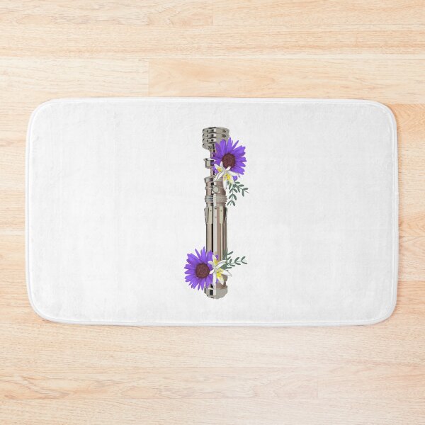 Item preview, Leia’s Lightsaber sprouting purple flowers  designed and sold by julesartthings.