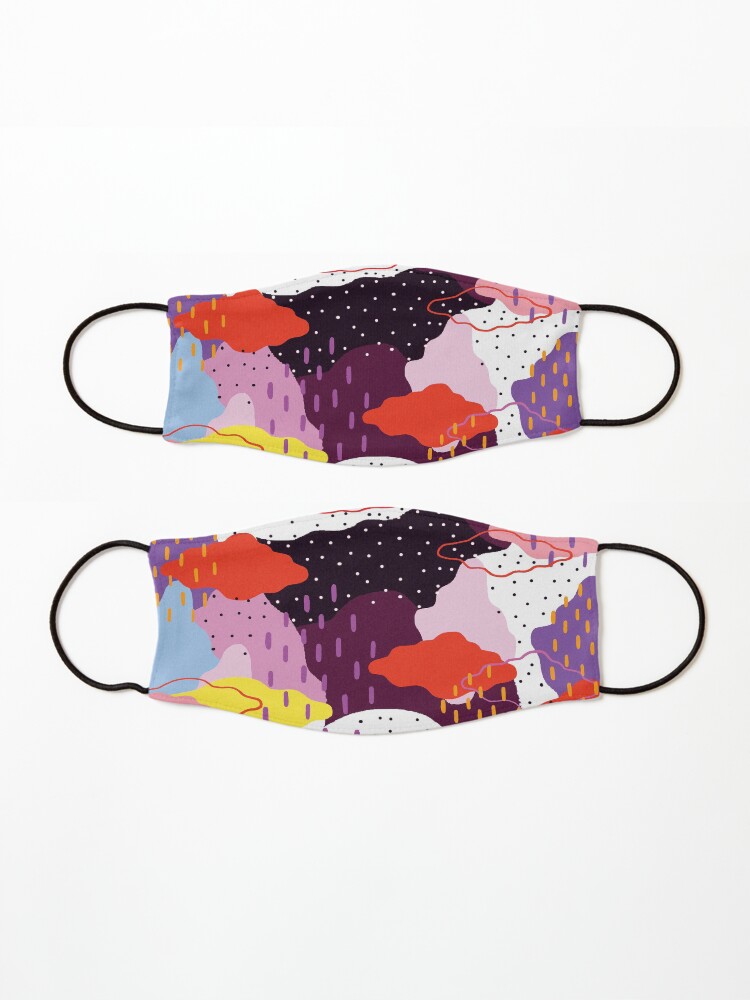 Alternate view of Purple Winter Mask